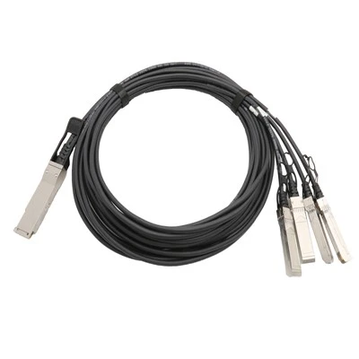40G QSFP+ থেকে 4x10G SFP+ DAC কেবল